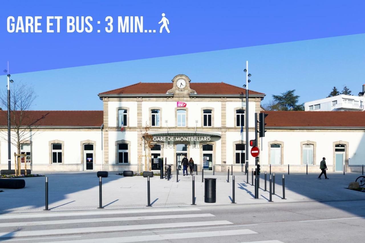 Le Contemporain Lägenhet Montbéliard Exteriör bild